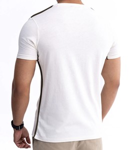 Camisetas Deportivas Casuales Transpirables de Secado Rápido con Bolsillo para Verano, Diseño en Blanco, Corte Regular, Personalizadas de Algodón para Hombre - Product Image 2