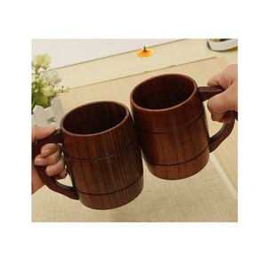 1 tasse en bois faite à la main avec poignée, écologique et multifonctionnelle, réutilisable, design moderne et luxueux pour un usage domestique - Product Image 1