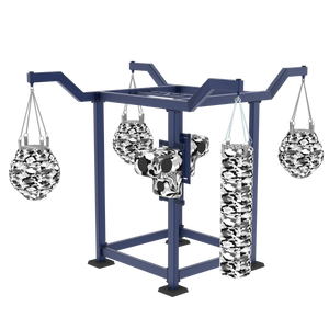 Steel <b>Power</b> <b>Cage</b> for Squat Chest Arms & Legs-Multistation Boxtraining MB 7.93 - Product Image 1