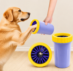 Nettoyeur de pattes de chien portable en silicone, tasse de nettoyage pour chiens et chiots, fournisseur en gros - Product Image 1