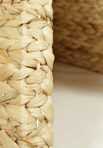 Casa para Mascotas Triangular de Mimbre, Minimalista, Tipo Cueva Acogedora para Gatos, Mueble Natural para Mascotas de Estilo Escandinavo - Product Image 4