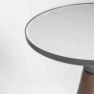 Nordic Style Furniture Modern <b>Side</b> <b>Tables</b> White Marble Top Center <b>Table</b> for Living Room, <b>Drawing</b> Room, Office Coffee <b>Table</b> - Product Image 4