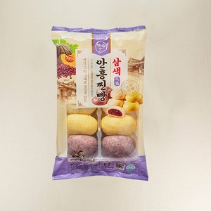[MILWON] Set de Mini Bollos al Vapor Coreanos Anheung Jjinppang, 3 Colores, Snack Congelado de Frijol Rojo para Tiendas Especializadas - Product Image 3