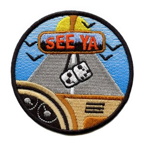 VAQ-140 Southern Seas 2024 Patch brodé écologique circulaire à coudre sur toile - Product Image 6