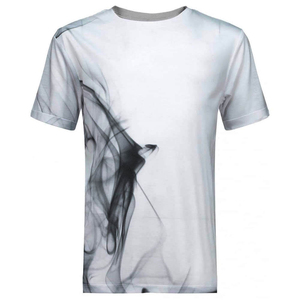 T-shirt de basketball en polyester à col mandarin pour homme, coupe ample, en maille respirante, imprimé par sublimation, grandes tailles - Product Image 1