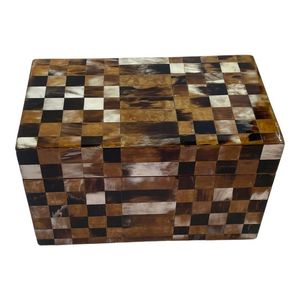 Caja Organizadora de Joyas de Cuerno de Búfalo Natural al por Mayor, Material Natural Premium para Exhibir y Guardar sus Piezas Preciadas - Product Image 5