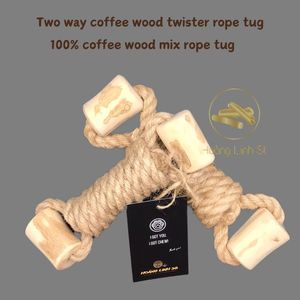Café masticar madera con cuerda para perro limpio cuidado Dental hueso SEGURO DE Hoang Linh SG + 84 522 932 983 jazmín - Product Image 6