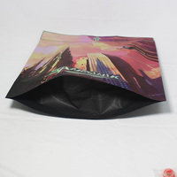 Pochette Mylar holographique personnalisée, imprimée, à fermeture éclair, anti-odeur, pour emballage de bonbons fantaisie et cadeaux