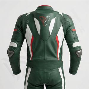 Chaqueta de Motociclista de Cuero Genuino para Hombre de la Mejor Calidad, Nueva Colección de Invierno, Chaquetas de Motocicleta con Protecciones Desmontables Personalizadas - Product Image 2