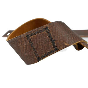 Attelles de poignet en cuir de vachette robustes pour la musculation avec sangles de soutien du pouce, antidérapantes, respirantes, unisexes - Product Image 4