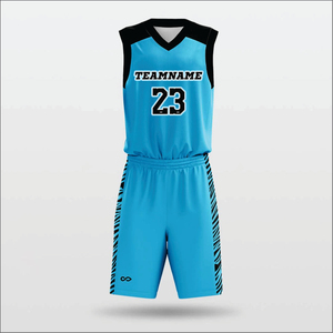 Uniforme de Baloncesto Transpirable 100% Poliéster Directo de Fábrica, Logotipo Personalizado Impreso, Conjuntos de Tallas Grandes, Diseña Tu Propio Uniforme de Baloncesto - Product Image 2