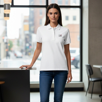 Polo homme personnalisé avec logo, en coton piqué respirant, de haute qualité, coupe ajustée, couleur unie, vêtements de golf décontractés