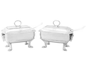 Sopera de Acero Inoxidable de Grado Alimenticio con Tapa, Recipiente para Servir Buffet - Product Image 2