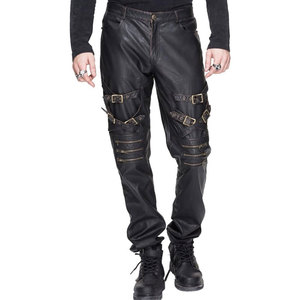 New Design Fashionable Leather <b>Pants</b> With Side Pocket For Men Low Price Straight Men Leather <b>Pants</b> - Product Image 1