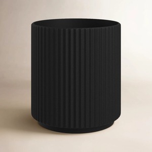Jardinières minimalistes noires en PP pour plantes vertes d'intérieur - Product Image 6
