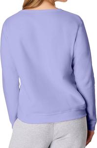 Nueva llegada: Sudadera de algodón de lujo para mujer, de manga larga, cuello redondo, hombros caídos, color liso, cómoda y casual, de Bangladesh. - Product Image 3