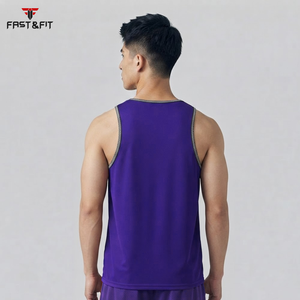 Camiseta sin Mangas Casual para Hombre, Diseño Personalizado, Alta Calidad, 100% Algodón, Transpirable, Secado Rápido, Precio Bajo al por Mayor - Product Image 5