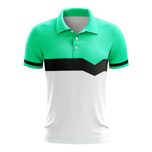 Camiseta Polo Personalizada de Verano para Hombre, Sublimada, con Patrón Sólido, Manga Corta, para Golf, Venta al Por Mayor de Fábrica - Product Image 4