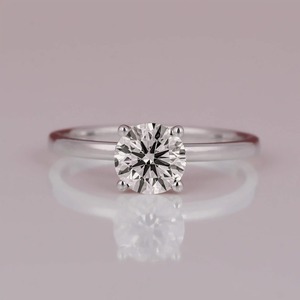 IGI Certified Cvd Lab Grown Created Diamond Solid Gold Engagement Ring Jewelry for gift Women From Indian Manufacturer - Product Image 5