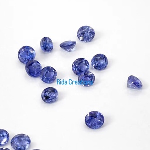 Tanzanita Natural Violeta de 2mm a 5mm, Certificada por IGI, Corte Brillante Redondo, 0.02-0.48 Quilates, para Joyería - Product Image 5