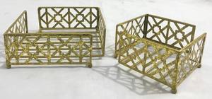 Decorative Metal Napkin Holder with Heart Design Iron Tissue Organizer for Dining <b>Table</b> Kitchen Countertop Hotel Restaurant - Product Image 3