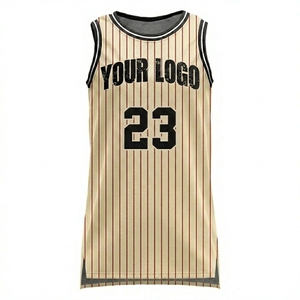 Camiseta de Baloncesto Personalizada con Rayas, Número 23 Sublimado, Unisex, Talla Adulto, Transpirable, de Poliéster - Product Image 6