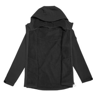 Chaqueta ligera para hombre, forrada de lana, impermeable, táctica, con cierre, para invierno, cortavientos, informal. - Product Image 4