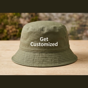 Chapeau Bob en Coton Rayé Rouge Personnalisable avec Texte DIY – Casquette de Soleil Unisexe de Haute Qualité pour Fêtes à la Plage - Product Image 4