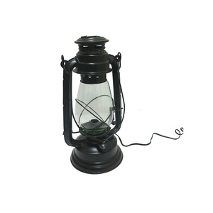 Farol Eléctrico Decorativo de Hierro para Decoración del Hogar, Farol LED de Metal Vintage, Farol Colgante de Mesa para Sala de Estar, Dormitorio, Patio - Product Image 3