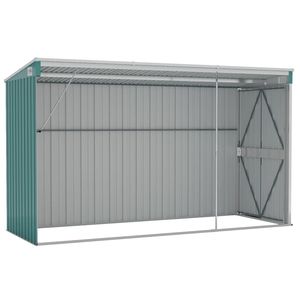46.5 verde "x 113.4" x 70.1 "casetta da giardino in acciaio zincato struttura di stoccaggio - Product Image 6