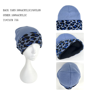 Best Selling Acrylic Cuff Beanies With Custom Logo Men Beanie Manufacturer Knitted Jacquard <b>Cap</b> <b>Winter</b> Hats - Product Image 5