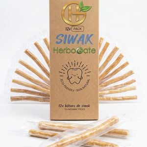 Bâtonnets de Siwak Miswak, lot de 12, soins dentaires à base de plantes, avec des matériaux végétaux naturels pour un nettoyage doux des dents et une haleine rafraîchissante - Product Image 6