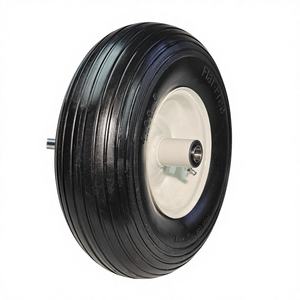 Roue sans chambre à air Caldwell FF350-4 à denture de 13 pouces, bande de roulement nervurée en mousse PU 400-6, roulements de précision étanches pour nettoyeur haute pression - Product Image 3