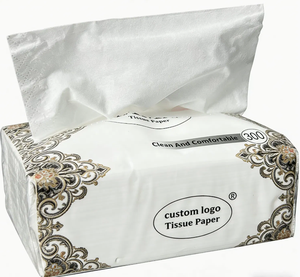 Mouchoirs en papier premium en pulpe de bambou, 3 plis, 400 tirages, paquet souple, fournisseur de mouchoirs résistants - Product Image 6