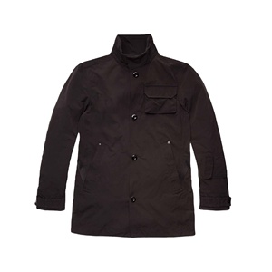 Tela de Mezcla de Algodón Negra Texturizada para Confección de Ropa y Decoración del Hogar - Product Image 1