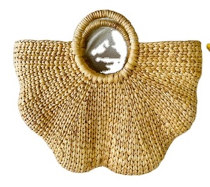 สินค้าที่ดีที่สุดจากหวาย เวียดนาม 100% หญ้าฝรั่ง และไม้ไผ่/ กระเป๋าช้อปปิ้งผักตบชวมน้ําแฮนด์เมดราคาดี - Product Image 6