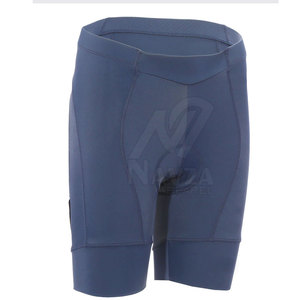 Shorts de cyclisme VTT pour hommes, respirants, séchage rapide, en Spandex/Polyester, avec logo à la taille, longueur courte - Product Image 1