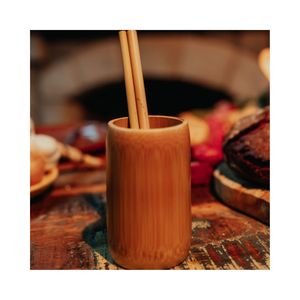 Taza de Té y Café de Bambú Natural de Alta Calidad, Artesanía Ecológica Hecha a Mano, Modelo Vicky 99GD, Diseño Clásico, 500ml-1L, Vietnam - Product Image 1