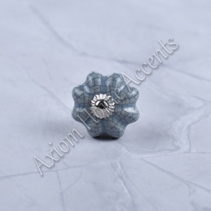 Classic White <b>Ceramic</b> <b>Knobs</b> With Intricate Detailing for Kitchen Cabinets and Drawer Pulls by Axiom Home Accents - Product Image 3
