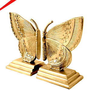 Sujetalibros de metal con acabado antiguo de Anchor Bookens, ideales para hogares modernos, bibliotecas, oficinas corporativas y como soporte decorativo para libros. - Product Image 4