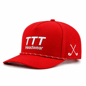 Casquette de golf Vietnam TTT Headwear 100% polyester broderie 3D sportive imperméable toutes saisons unisexe taille personnalisée - Product Image 5