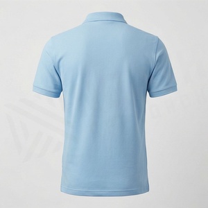 เสื้อโปโลผู้ชายผ้าฝ้ายคุณภาพพรีเมียม ทรงปกติ สกรีนโลโก้ได้ตามต้องการ แขนสั้น เสื้อยืดฤดูร้อน สีสันปรับแต่งได้ ชุดกีฬา - Product Image 2