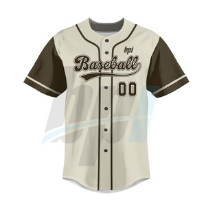 เสื้อเบสบอลโพลีเอสเตอร์ 100% คุณภาพสูง สีพื้น มีสินค้าพร้อมส่ง - Product Image 2