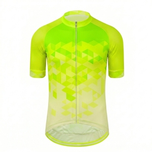 Ensemble de cyclisme pour homme personnalisé, haute élasticité, confortable, respectueux de la peau, séchage rapide, respirant, 100% polyester, manches courtes - Product Image 3