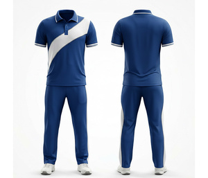 Conjunto de Uniforme de Cricket de Alto Rendimiento, Camiseta y Pantalones |   Uniforme de Cricket para Hombres, Mujeres y Jóvenes, Camiseta Polo y Pantalones, Conjunto Completo para Equipo - Product Image 1