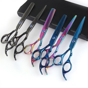 Tijeras de Barbero de Acero Inoxidable, Nuevas y Elegantes, Ligeras, con Hoja Recta Afilada, Fabricadas en Fábrica, MOQ Bajo, Herramienta de Belleza - Product Image 4