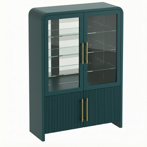 Display Cabinet Solid Wood Modern Coffee <b>Table</b> for Living Room Living Room Furniture Indoor Home Furniture Wood Furniture Custom - Product Image 2