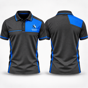 Chemise Formelle Personnalisée Respirante à Manches Courtes pour Homme en Polyester/Coton – Idéale pour le Golf, le Sport et les Uniformes d'Équipe d'Entreprise - Product Image 6