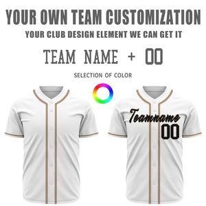 Maillot de baseball de haute qualité à impression numérique, boutonné, respirant, léger, anti-humidité, pour l'été, maillot de softball, faible MOQ - Product Image 5