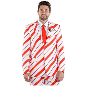 Costumes d'affaires OEM pour hommes, sur mesure, imprimés, coupe ajustée, pour mariages et mariés, marque privée, vente en gros, plissés, respirants - Product Image 4